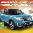 Osvojite i među prvima na svijetu vozite Suzuki Vitaru