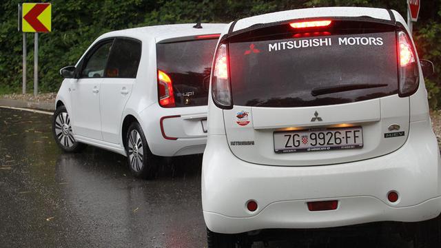 VW E-UP! & MITSUBISHI I-MIEV