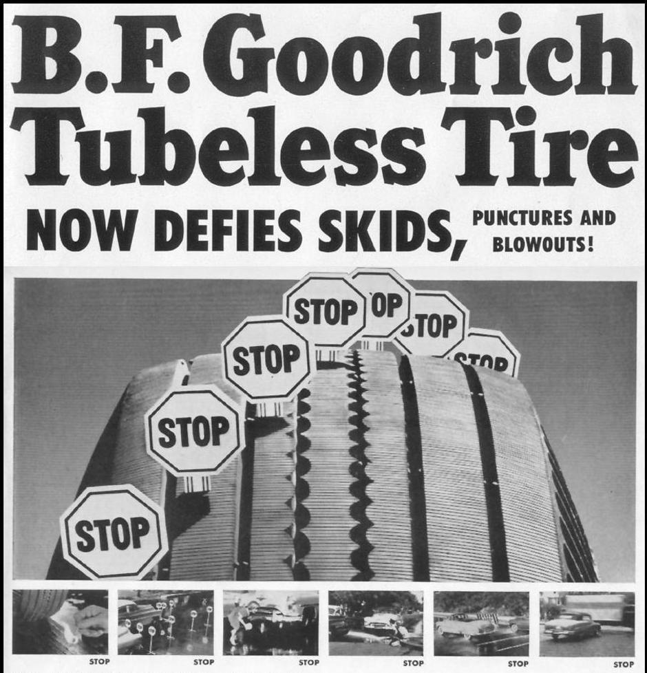 BF Goodrich tubeless guma | Author: The Gallery of Graphic Design