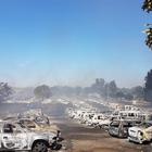 VIDEO: U masovnom požaru izgorjela 422 auta, na sreću nema ozlijeđenih