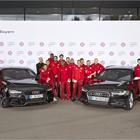 Nogometaši u sponzorskim automobilima marke Audi