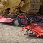 VIDEO: Hrabri Amerikanac suprotstavio se buldožeru od preko 100 tona