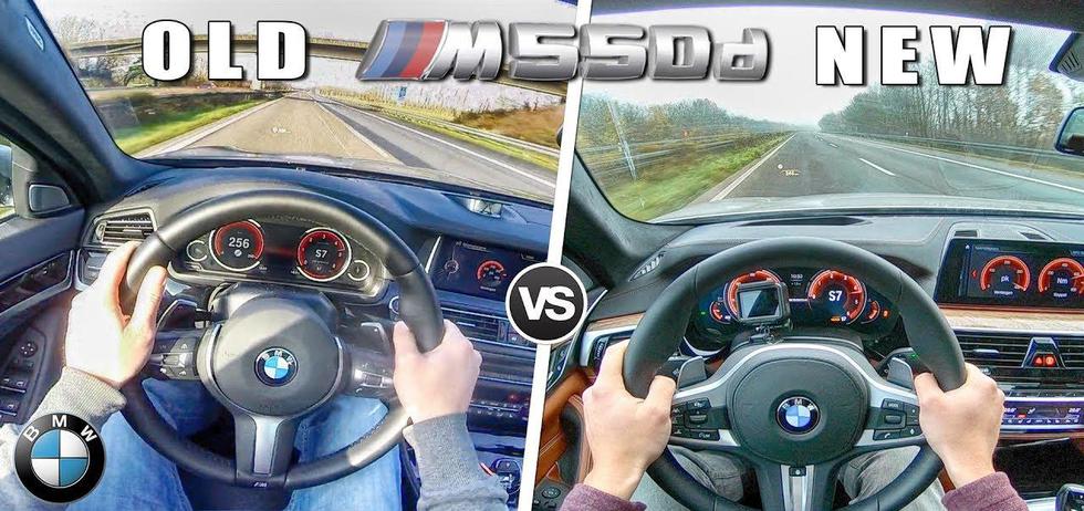 VIDEO: Evo koliko je brutalni novi BMW M550d brži od staroga
