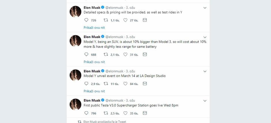 Tesla dobiva novog člana obitelji: Za 8 dana stiže Model Y | Author: Twitter