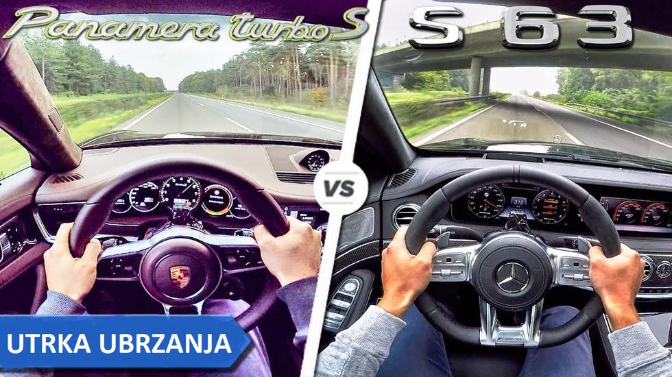 Koji je brži: Mercedes S63 AMG ili Porsche Panamera Turbo S?