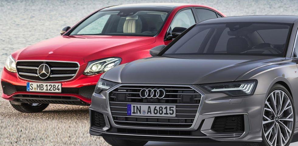 Video usporedba dizajna: Mercedes E-klasa i novi Audi A6