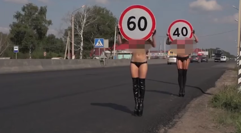 VIDEO: Ograničenje brzine na ruski način