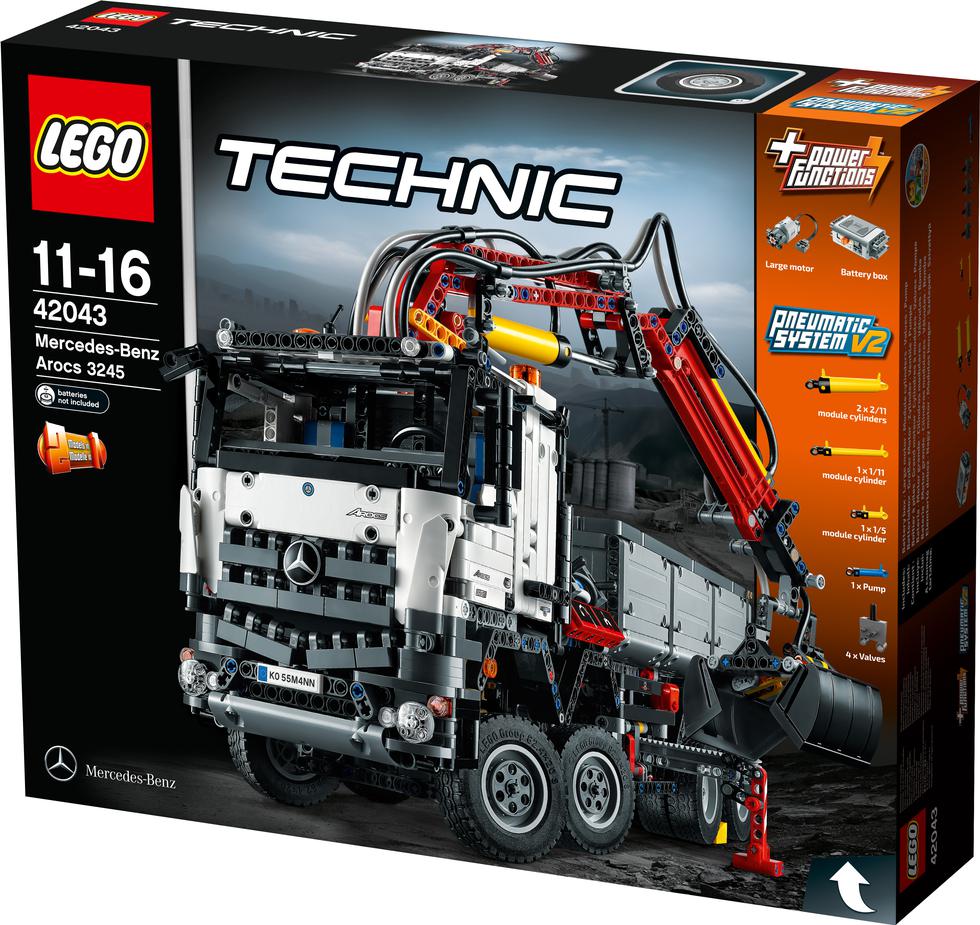 Lego model ima funkciju i izgled kao pravi kamion