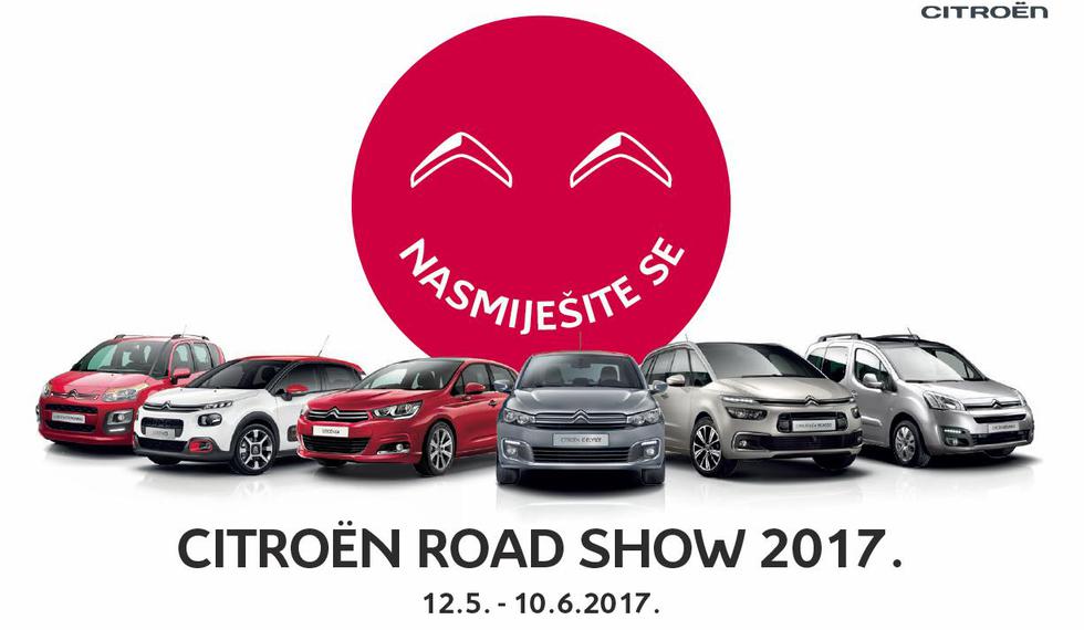 Ne propustite: Sutra počinje zabavni Citroën Road Show 2017!