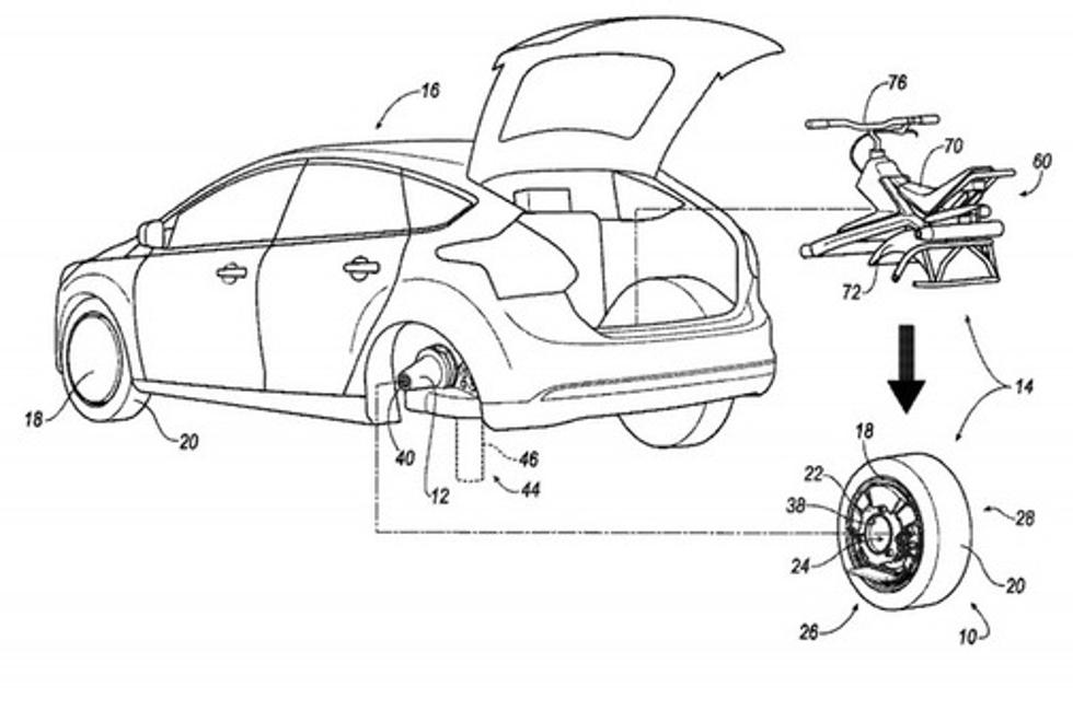 Ford želi stražnji kotač vašeg auta pretvoriti u monocikl