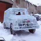Samo u Rusiji: Od leda napravio pravi Mercedes G-klase 