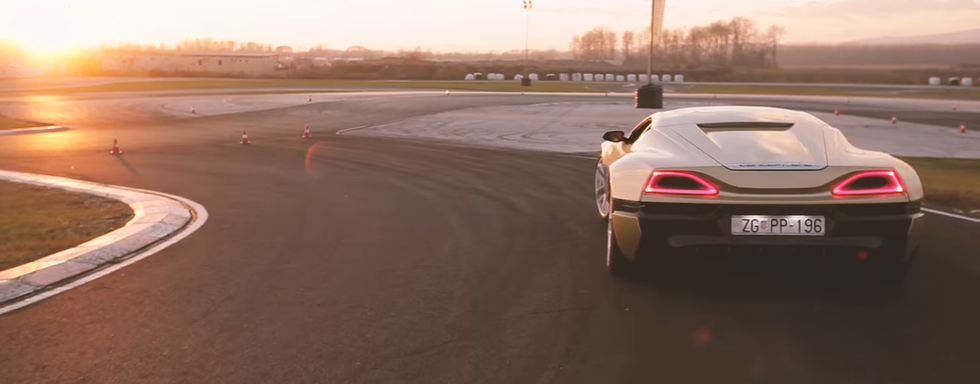 VIDEO: Rimčev Concept_One ili Bugatti Veyron?