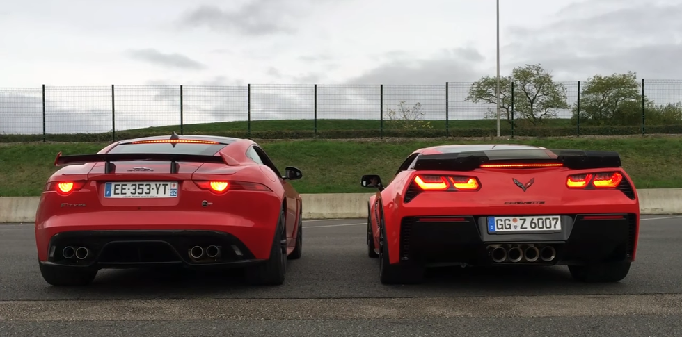 Zvučni dvoboj: Jaguar SVR vs. Corvette Z06