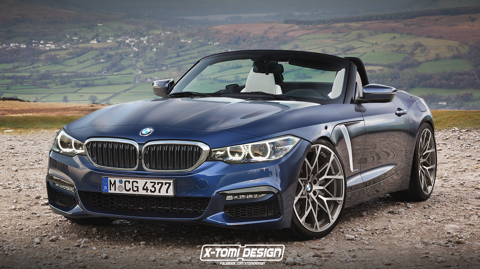 Osvanuo neslužbeni render: Hoće li ovako izgledati novi BMW Z4?