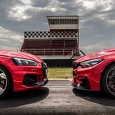 Utrka ubrzanja između BMW-a M4 i Audija RS5