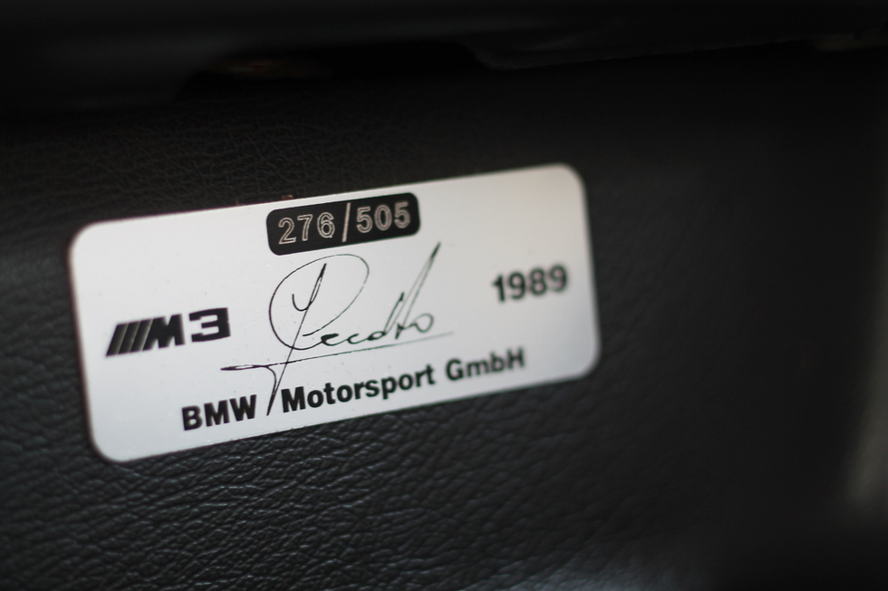 Kolekcionarski M3 serija E30 iz 1989. je na dražbi 