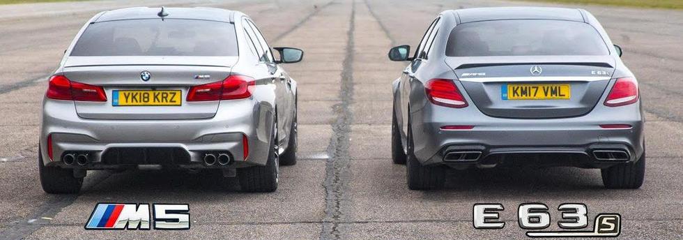 VIDEO: Evo tko je pobijedio u utrci Mercedesa E63 AMG i BMW-a M5