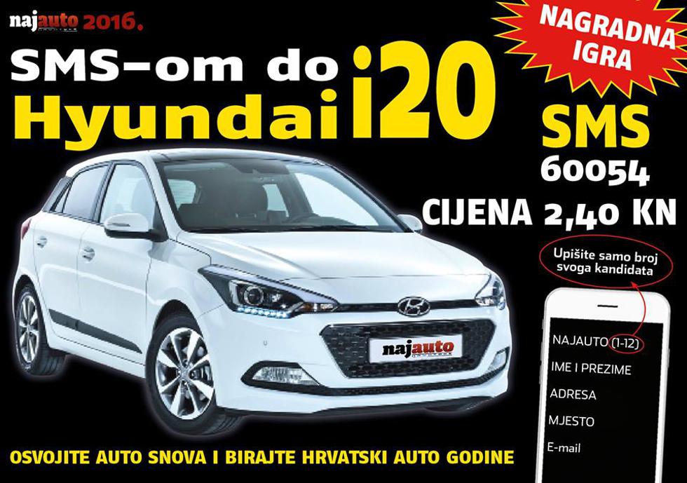 SMS-om do Hyundaija i20