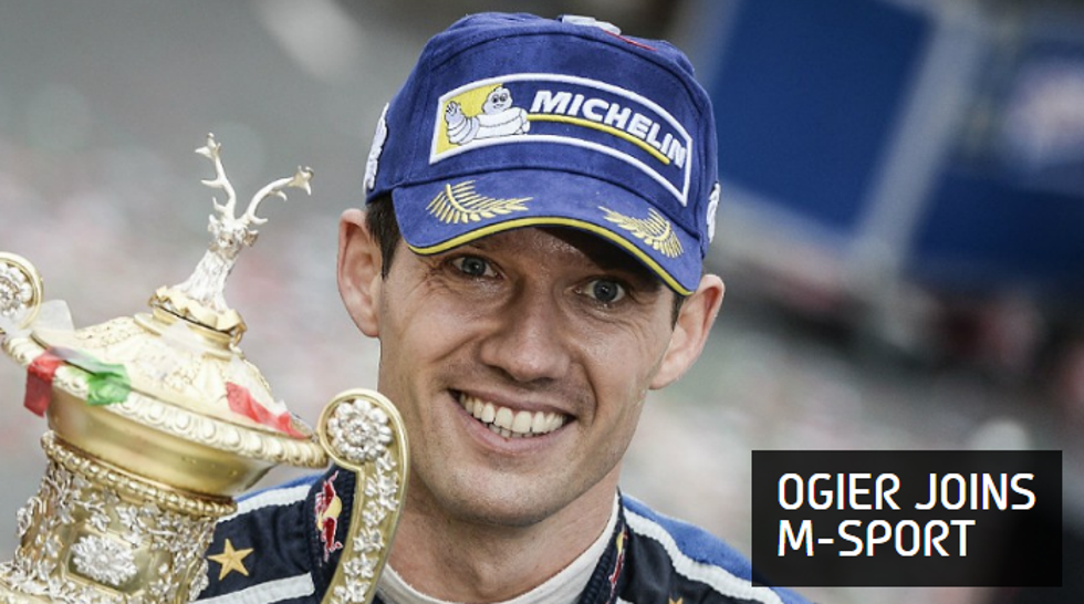 Sébastien Ogier prešao u redove M-Sporta, vozit će novu Ford Fiestu