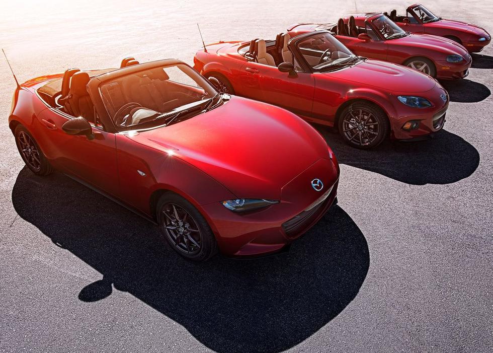 Mazda proizvela milijun legendarnih roadstera
