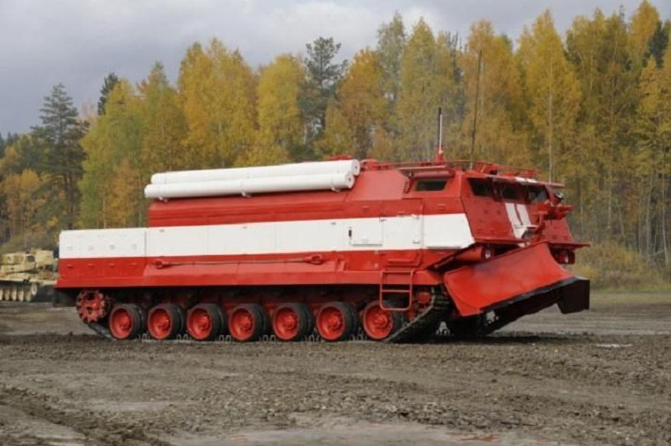 Ruski oklopljeni vatrogasni kamion spreman je za apokalipsu