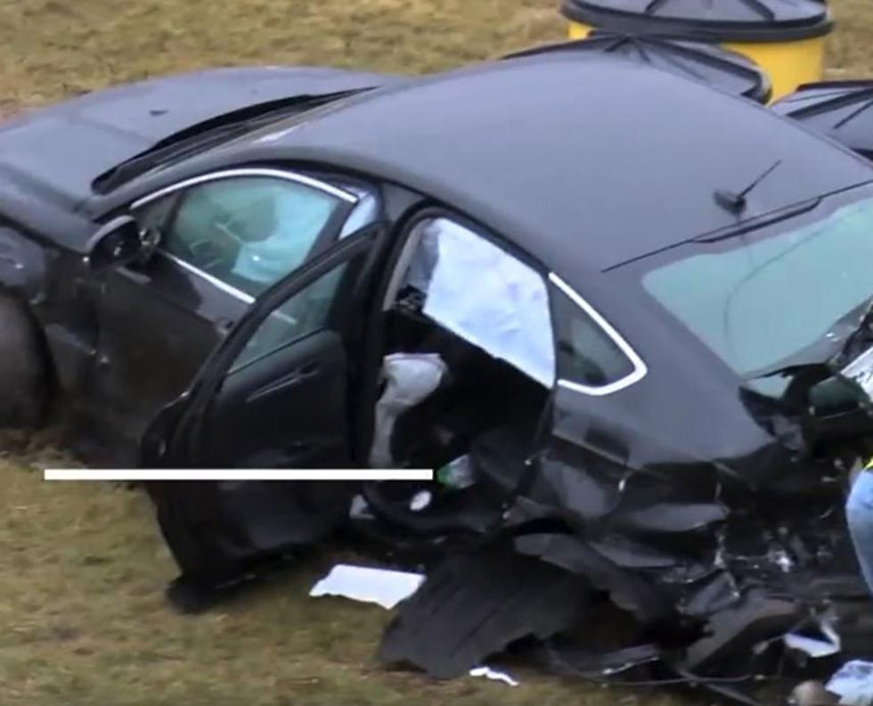 VIDEO: Za prometne nesreće po autocesti letjele novčanice