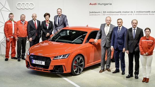 Audijeva mađarska podružnica proizvela milijun modela