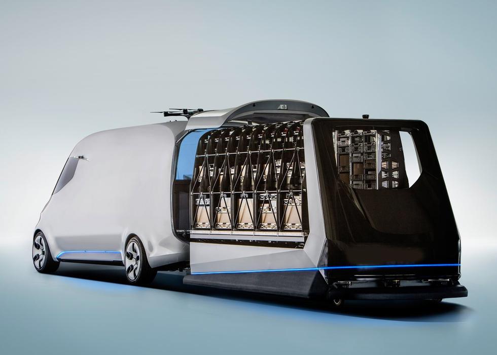 Mercedes objavio fotografije koncepta kombija Vision Van