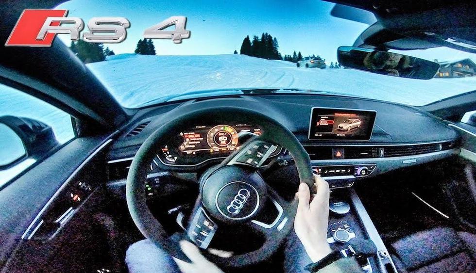 Evo zašto je kombinacija Audija RS4 i skijaške staze pun pogodak