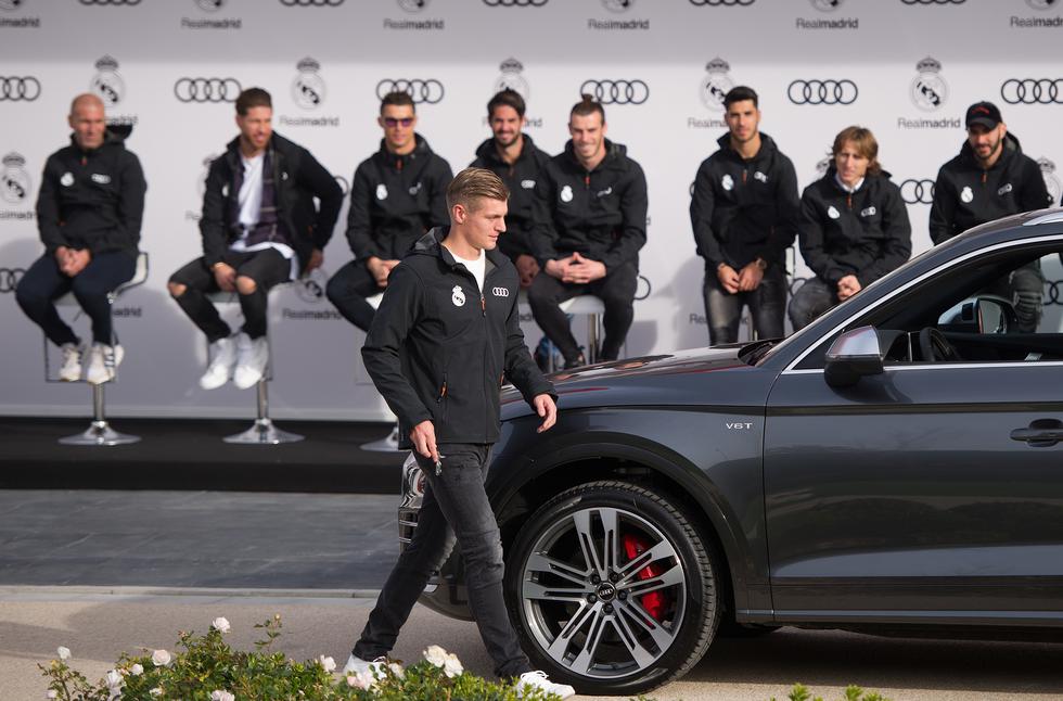 Blago njima: Audi isporučio nove aute nogometašima Real Madrida