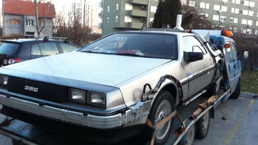 DeLorean snimljen u Zagrebu