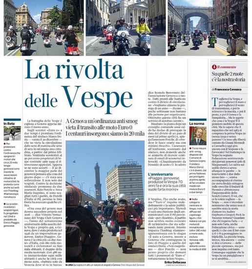 Talijani bijesni zbog zabrane skutera u rodnom gradu Vespe