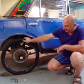 VIDEO: Lada na kotačima bicikla