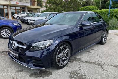 Mercedes C220 D AMG Aut. - LED, parking kamera, alu 18" AMG