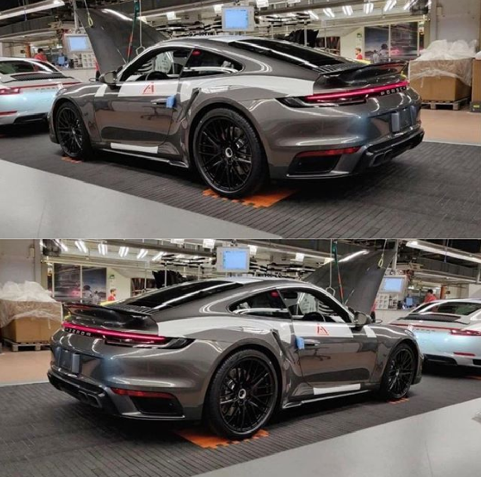 Propust u tvornici: Slikan novi Porsche 911 Turbo bez kamuflaže | Author: t_schleicher/Instagram