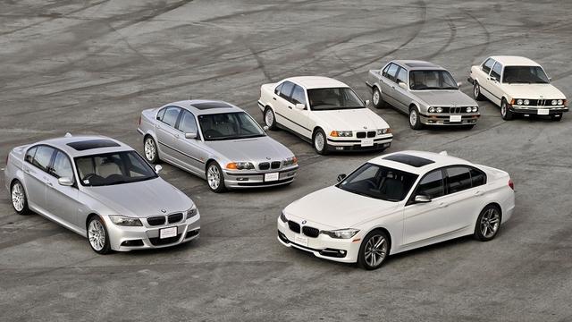 BMW Serije 3 kroz povijest