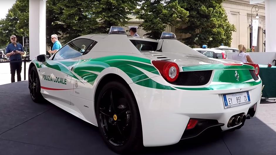 Ovaj policijski Ferrari nekad je bio u vlasništvu mafije | Author: YouTube