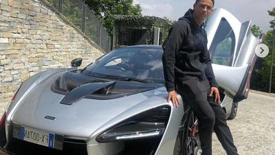 Cristiano Ronaldo i McLaren Senna