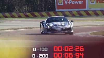 Ferrari 488 Pista ubrzava do stotke za samo 2,3 sekunde