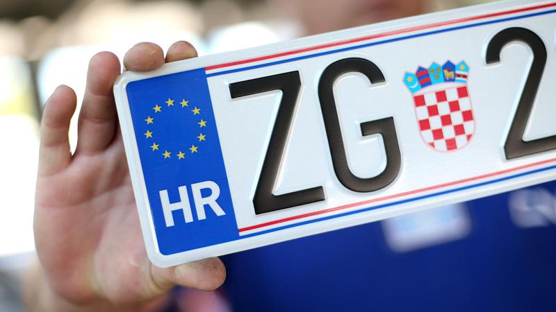 Sve &scaron;to trebate znati o registarskim plo&ccaron;icama u Hrvatskoj