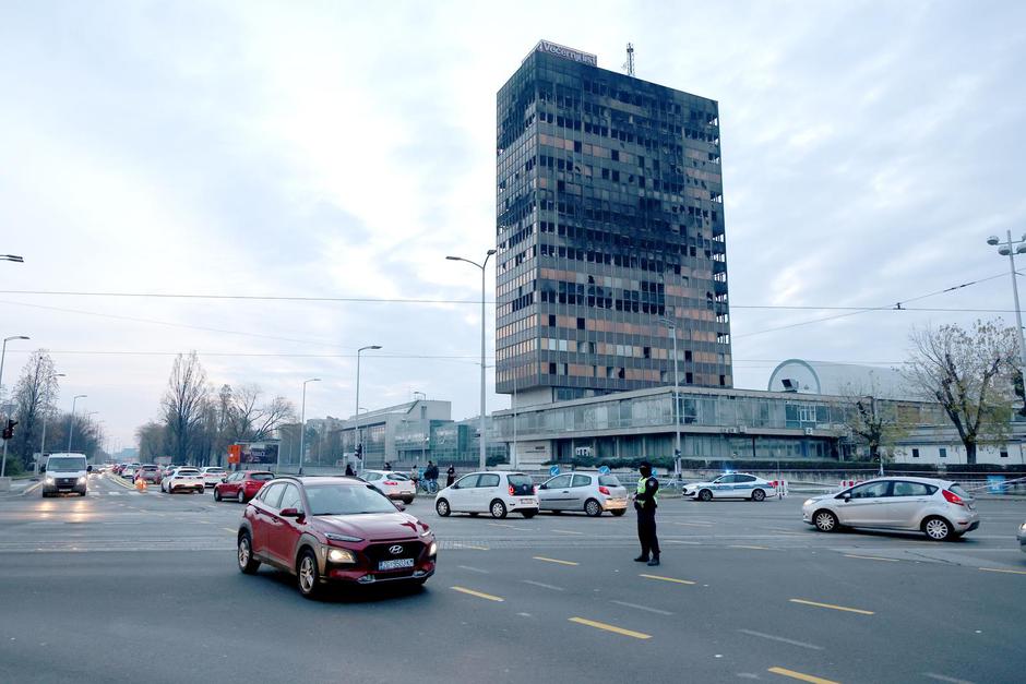 Zagreb: Prvi radni dan promet Slavonskom pod pojačanim nadzorom policije i prometnih redara | Author: Patrik Macek/PIXSELL