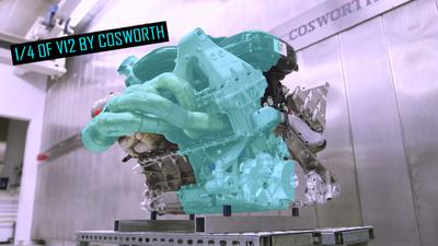 Cosworth razvio 3-cilindrični atmosferski motor koji razvija 250 KS