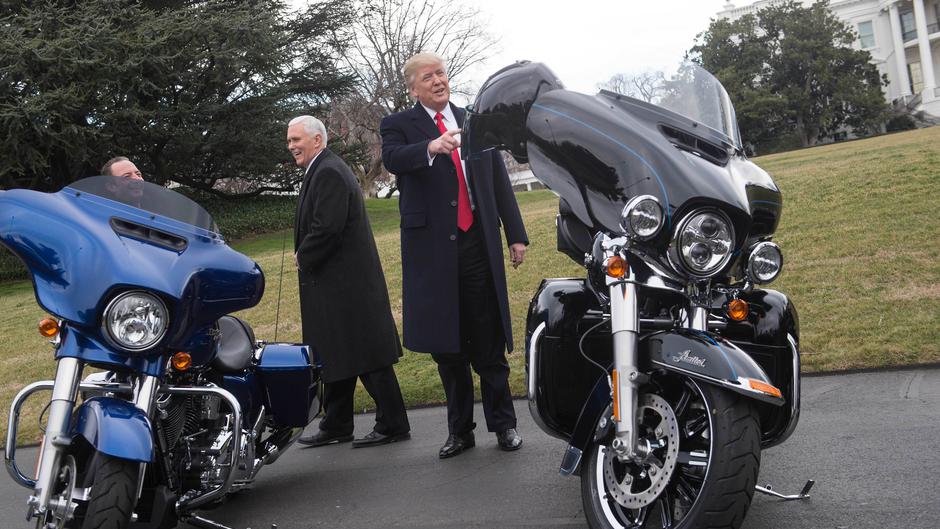 Trump i Harley | Author: Harley Davidson