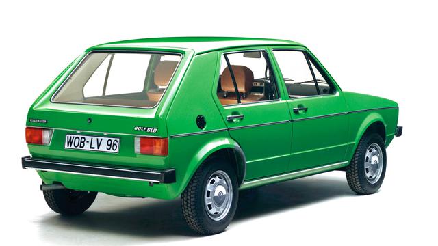 Der Golf Diesel von 1976 als gehobene Ausstattungsvariante GLD i