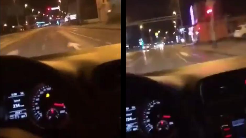 Luđak vozio kroz zagrebačku Dubravu 240 km/h | Author: Snimke prometnice / Facebook