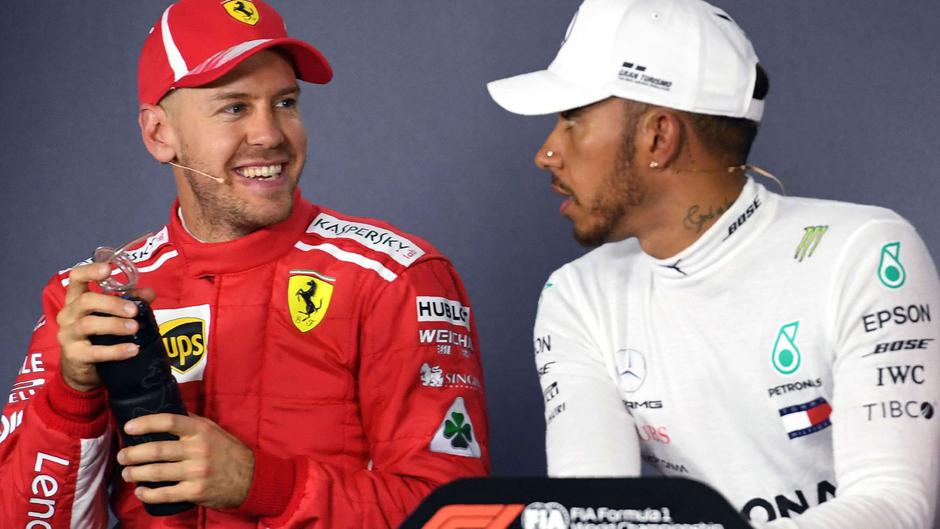 Lewis Hamilton i Sebastian Vettel | Author: Sky Sports