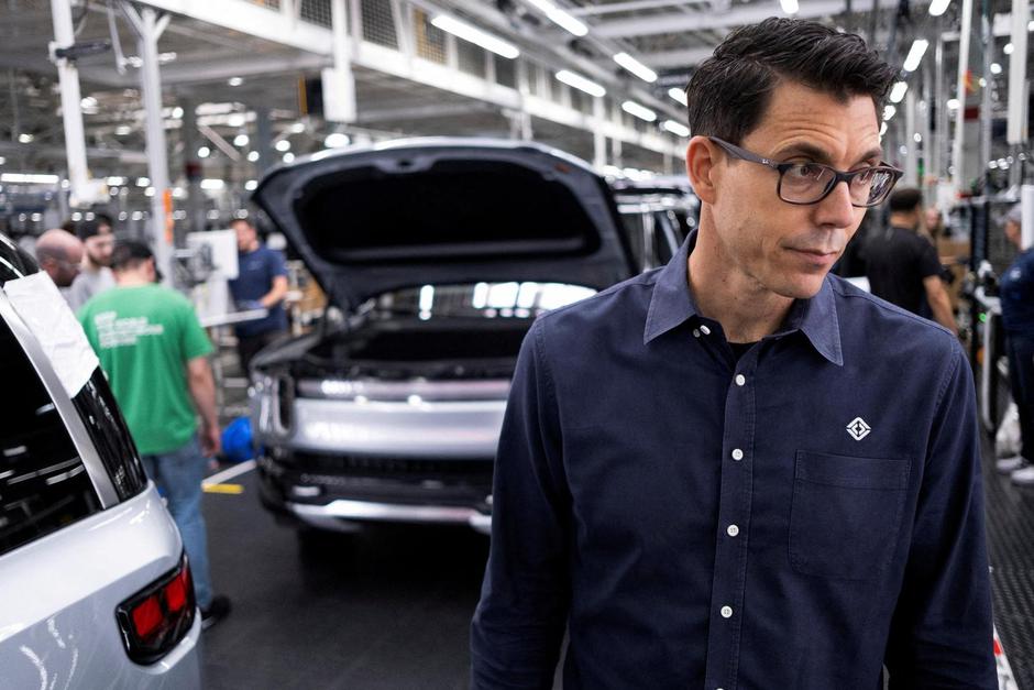 FILE PHOTO: Electric auto maker Rivian's manufacturing facility in Normal | Author: Joel Angel Juarez/REUTERS