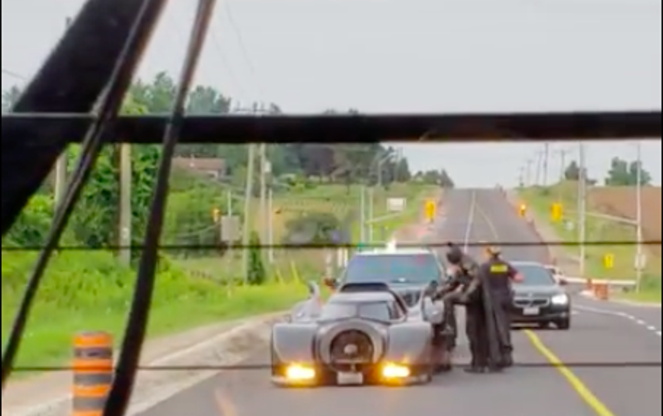 Policija na autocesti zaustavila Batmana | Author: YouTube