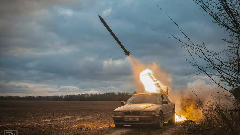 Ukrajina pretvorila BMW Serije 7 u luksuzni raketni baca&ccaron;