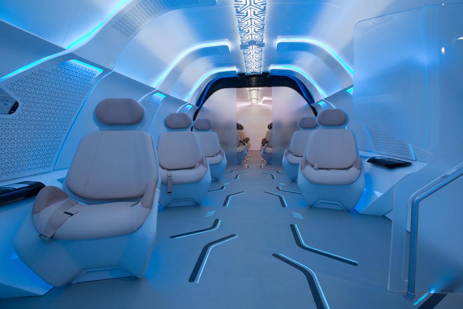 Kao u zvjezdanim stazama: Ovako će se voziti putnici u Dubaiju | Author: Virgin Hyperloop One